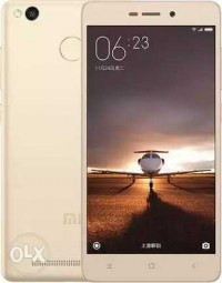 Gold Xiaomi 3s prime