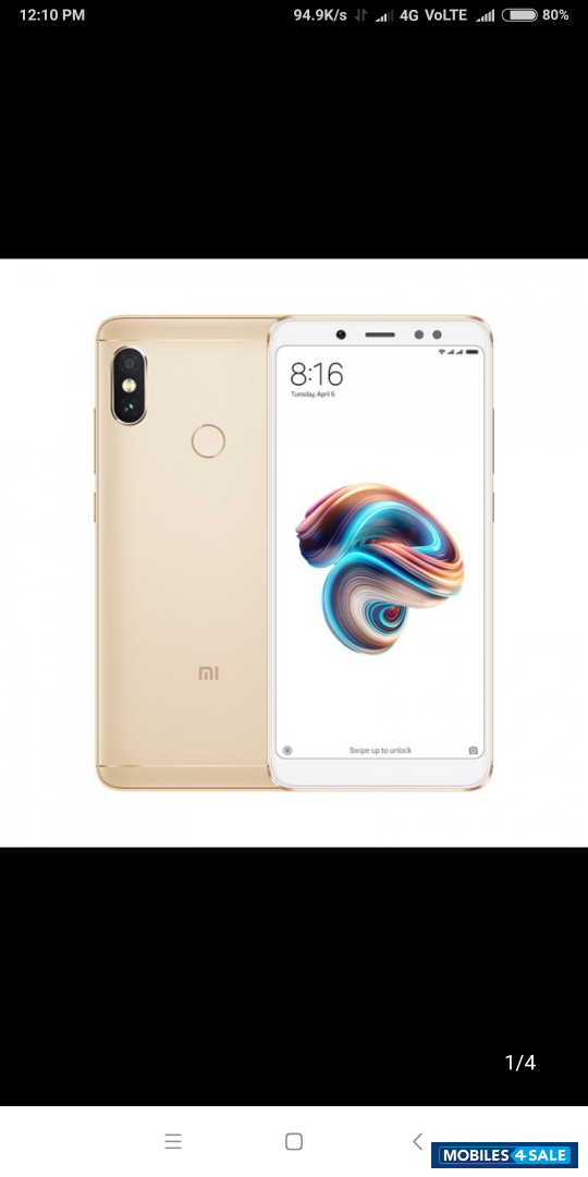 Gold Xiaomi Redmi Redmi note 5 pro
