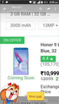 Huawei  Honor 9 lite