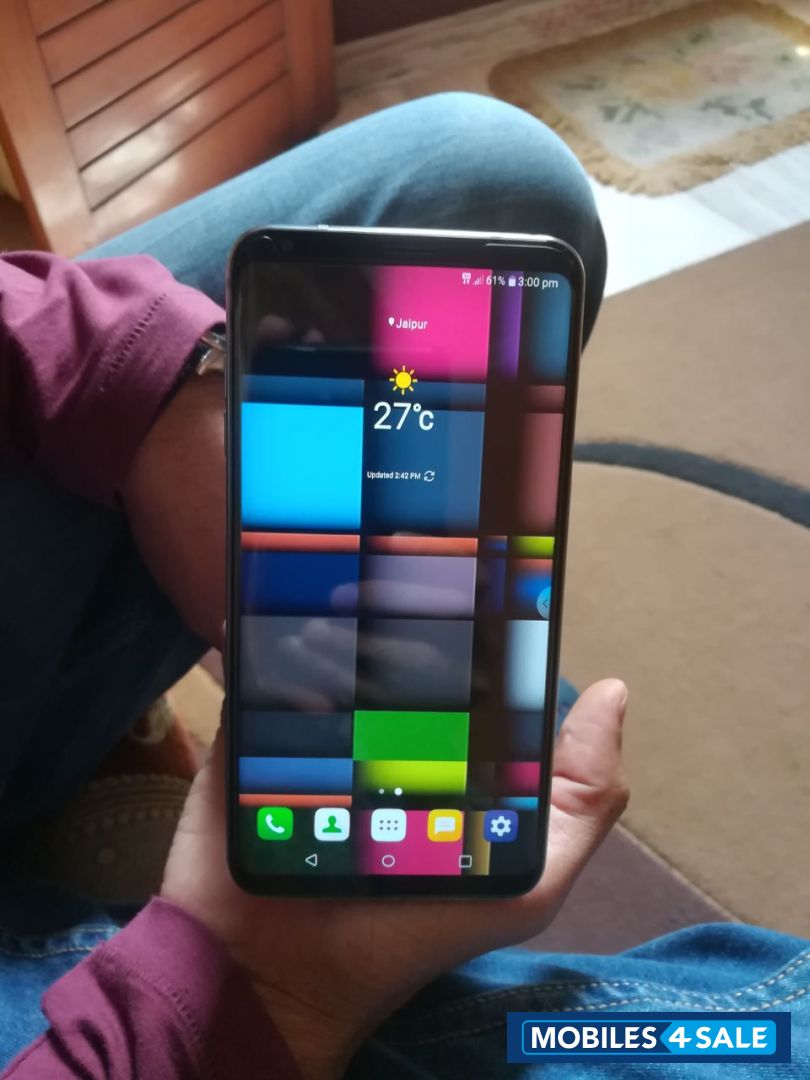 Silver LG V-series V30 plus