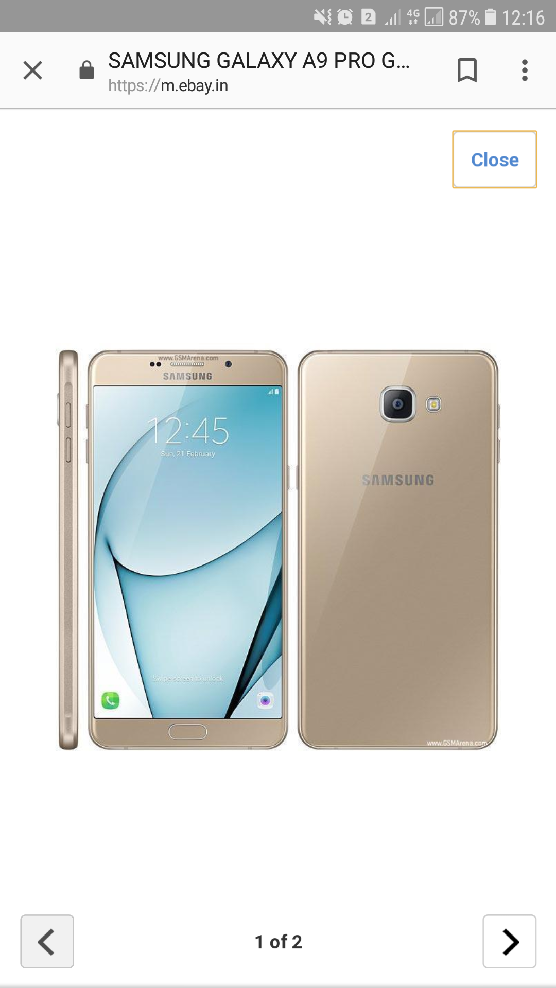 Samsung  Galaxy A9 pro