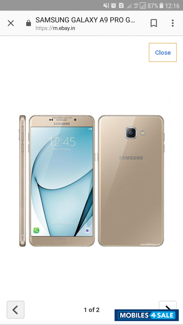 Samsung  Galaxy A9 pro