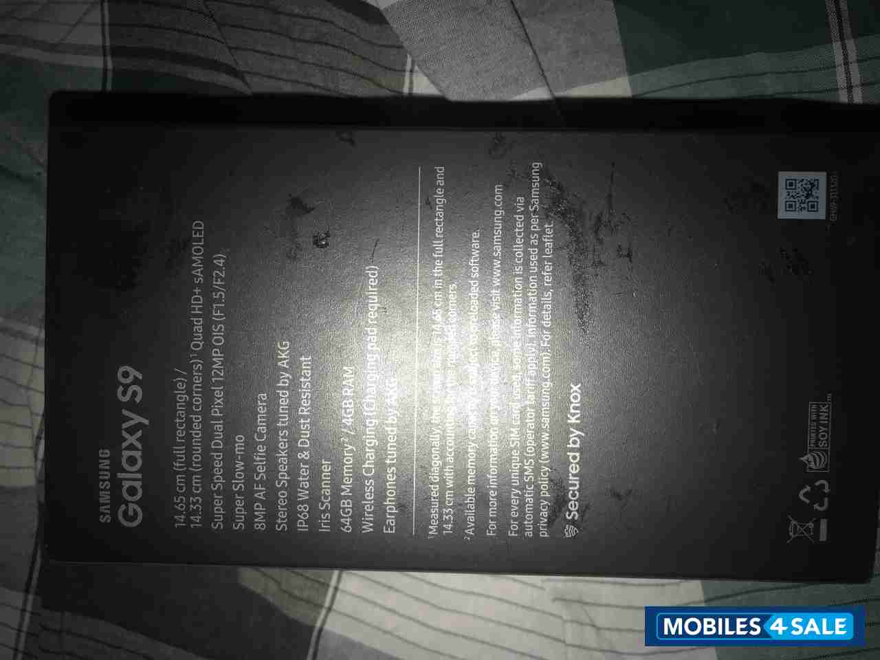 Midnight Black Samsung Galaxy S9