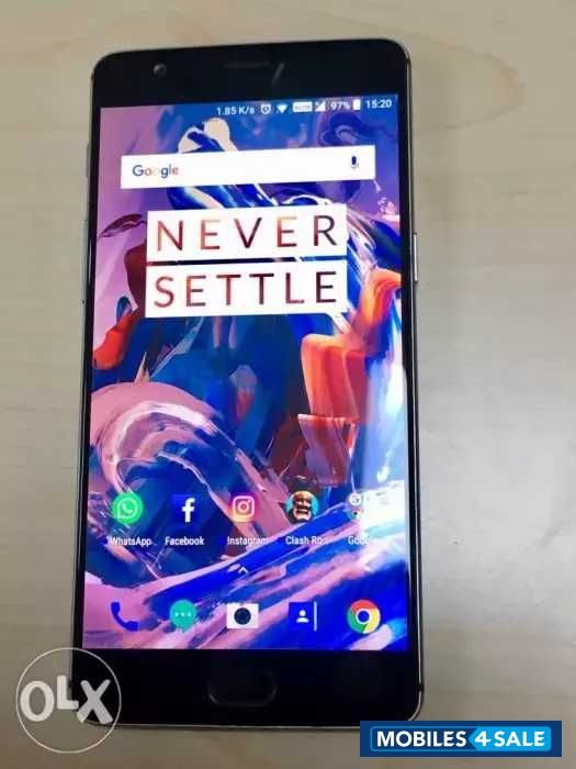 Grey OnePlus 3
