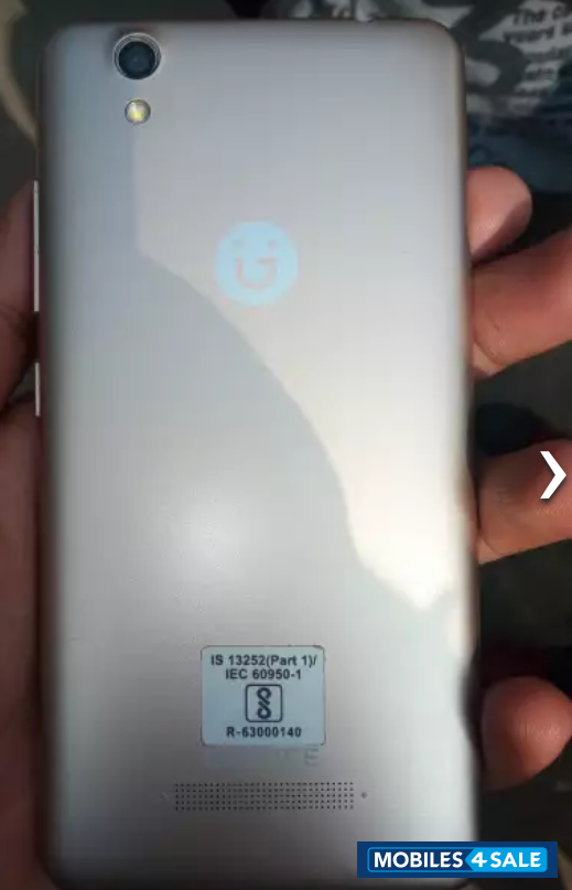Chrome Golden Gionee Pioneer P5L LTE Chrome Golden Gionee Pioneer P5L LTE