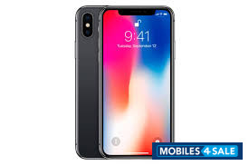 Space Grey Apple  Iphone x