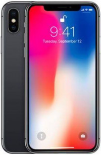 Space Grey Apple  Iphone x