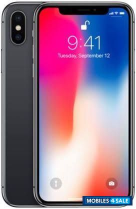 Space Grey Apple  Iphone x