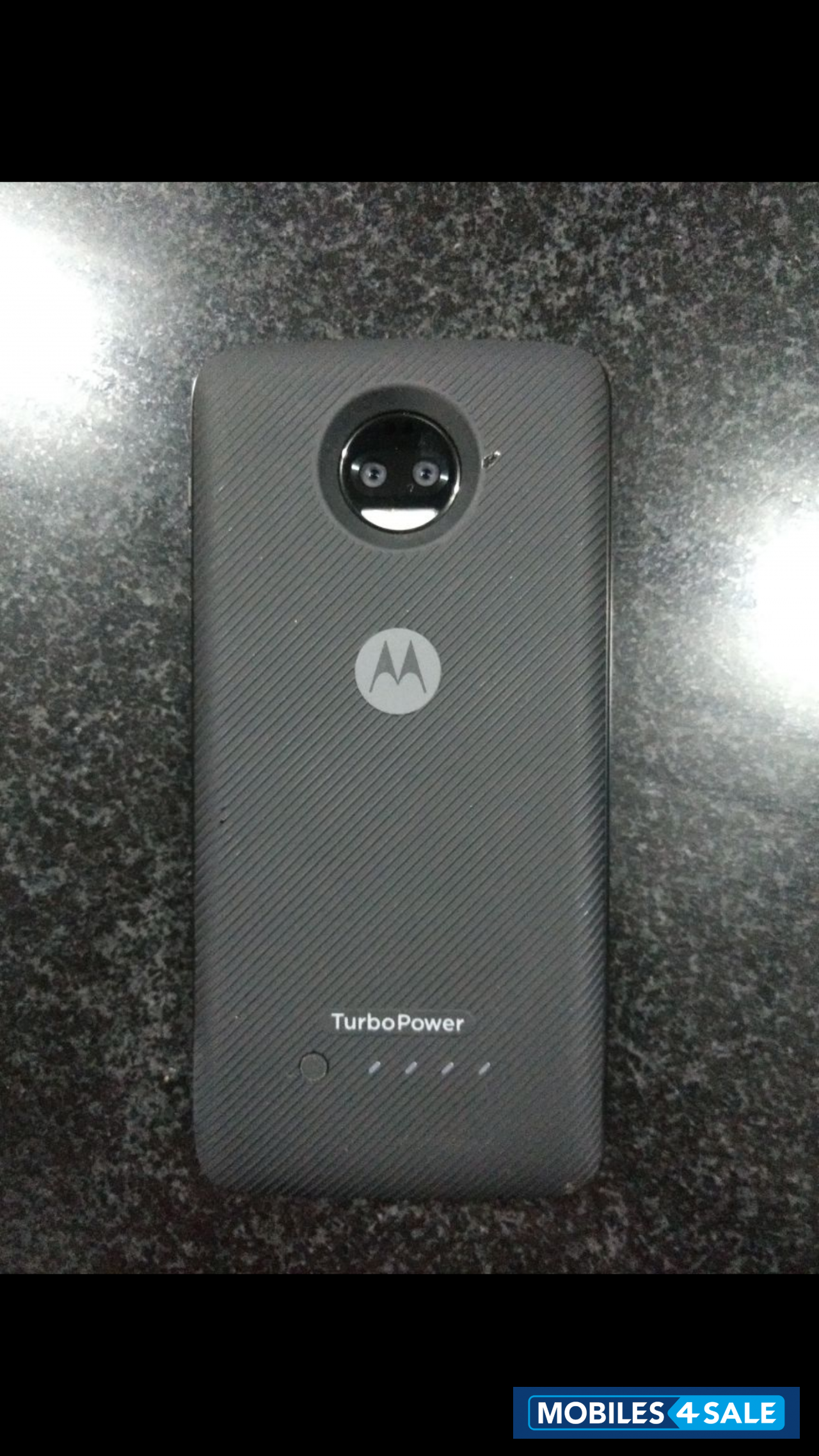Black Motorola  Z2 force