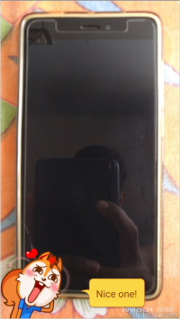 Black Xiaomi Redmi note 4