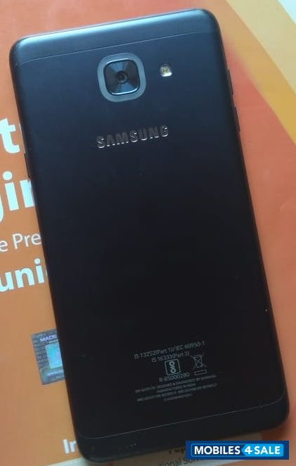 Black Samsung J-series Galaxy j7 max