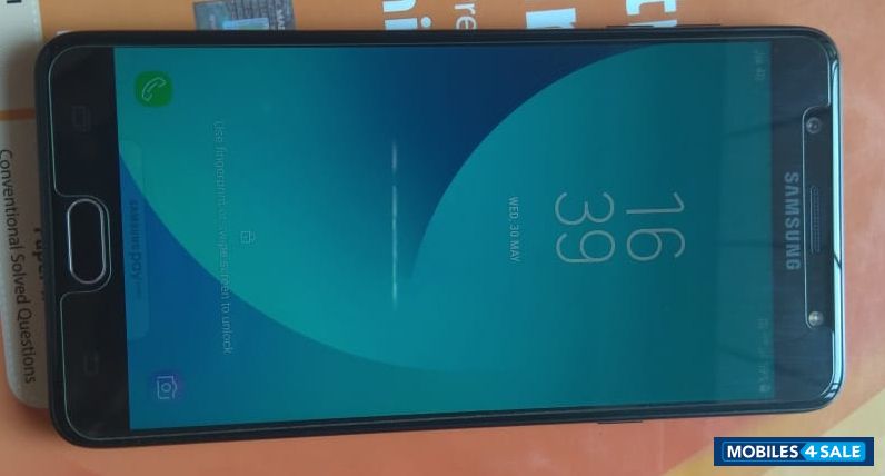 Black Samsung J-series Galaxy j7 max