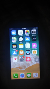 Silver Apple  I phone 6 64 gb