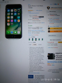 Apple  Iphone 7 128gb jet black