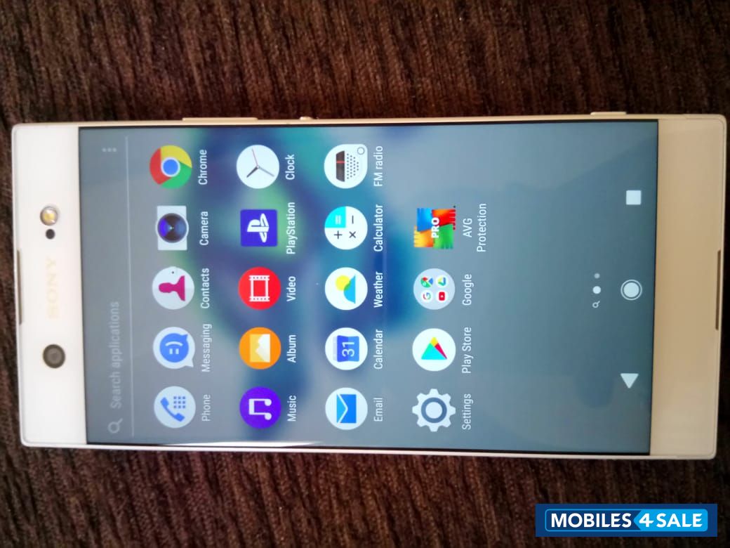 White Sony  Xperia XA1 ultra Dual