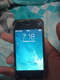 Black Apple Iphone 4