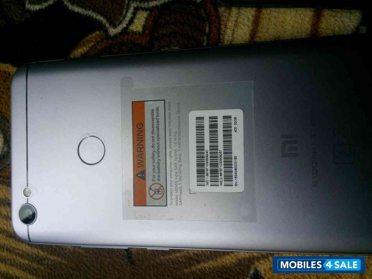 Grey Xiaomi  mi y1