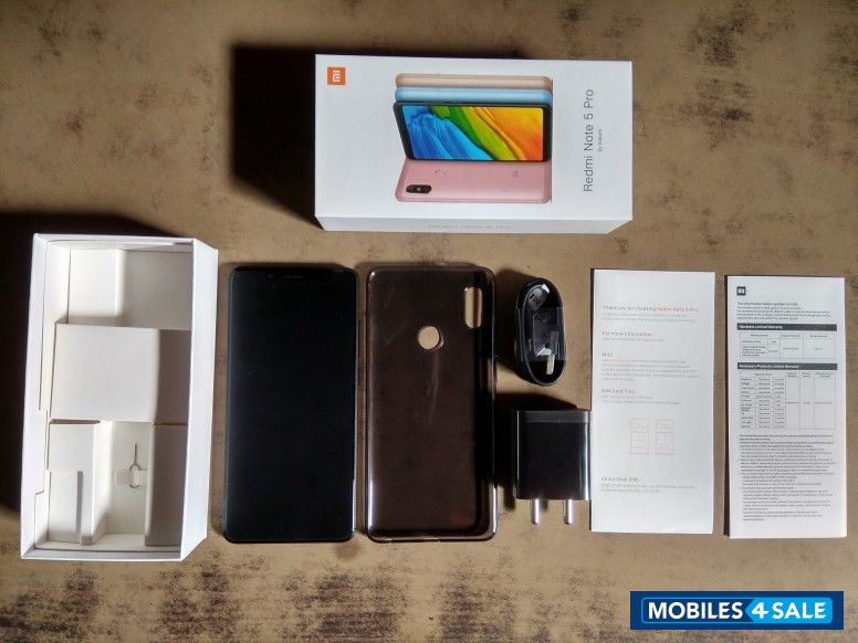 Black Xiaomi  redmi note 5 pro 6gb/64 gb