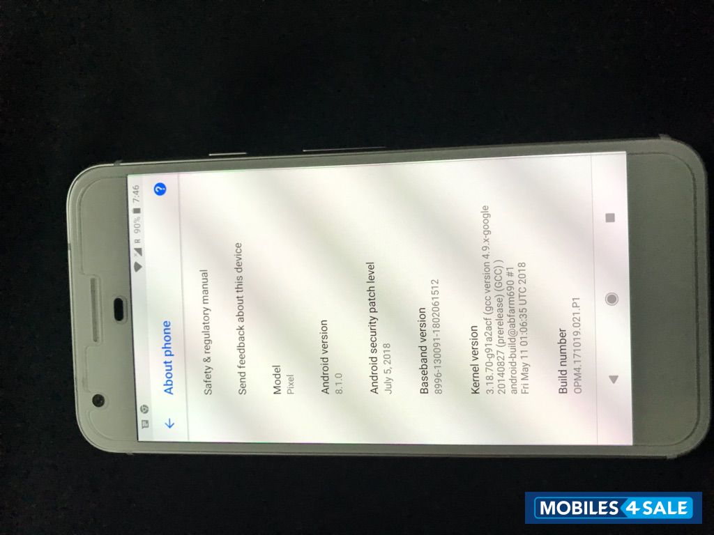 Very Silver Google  Pixel