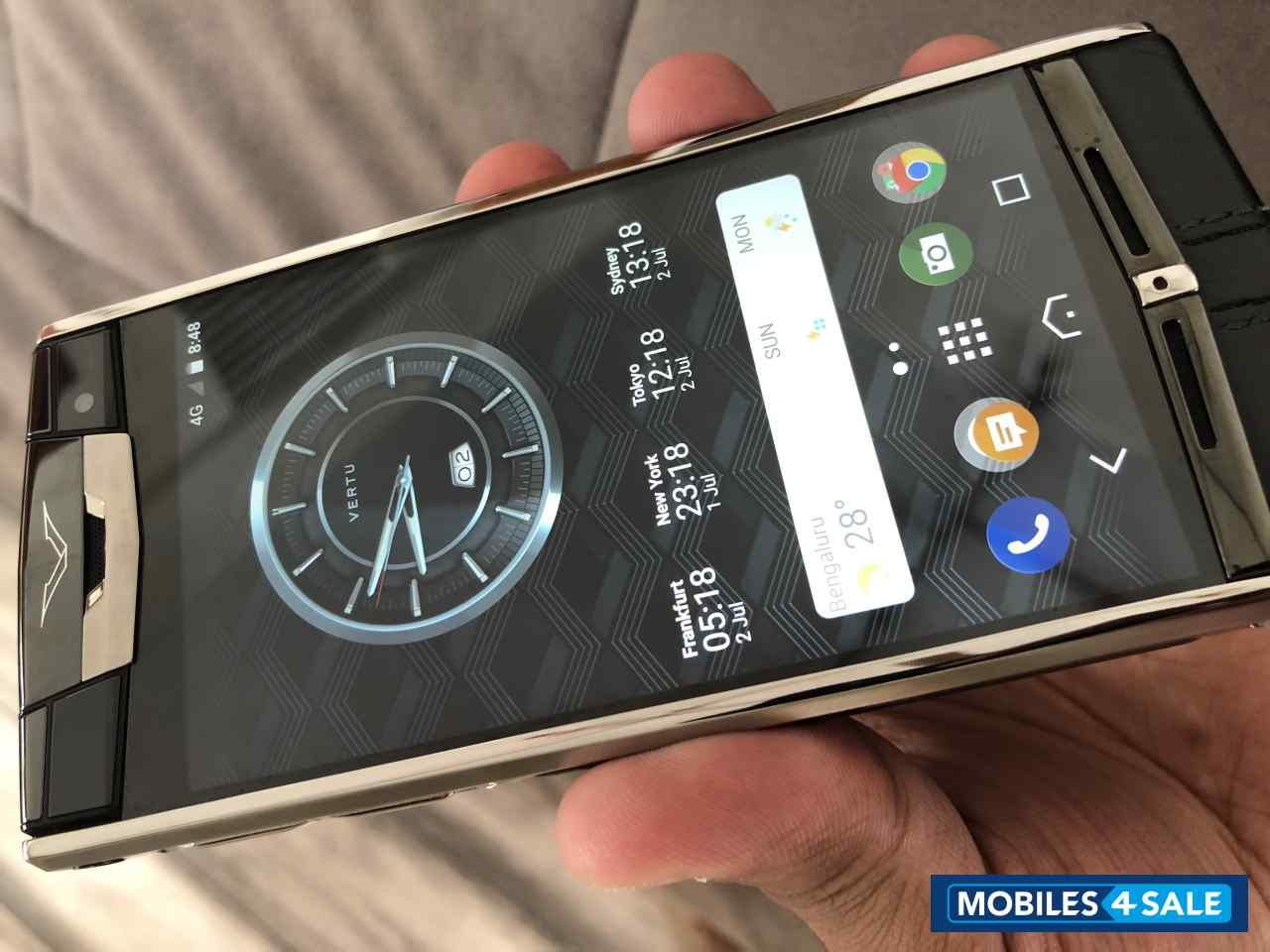 Vertu  Signature Touch Black calf