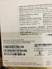 Apple  IPhone 8 Gold 64gb