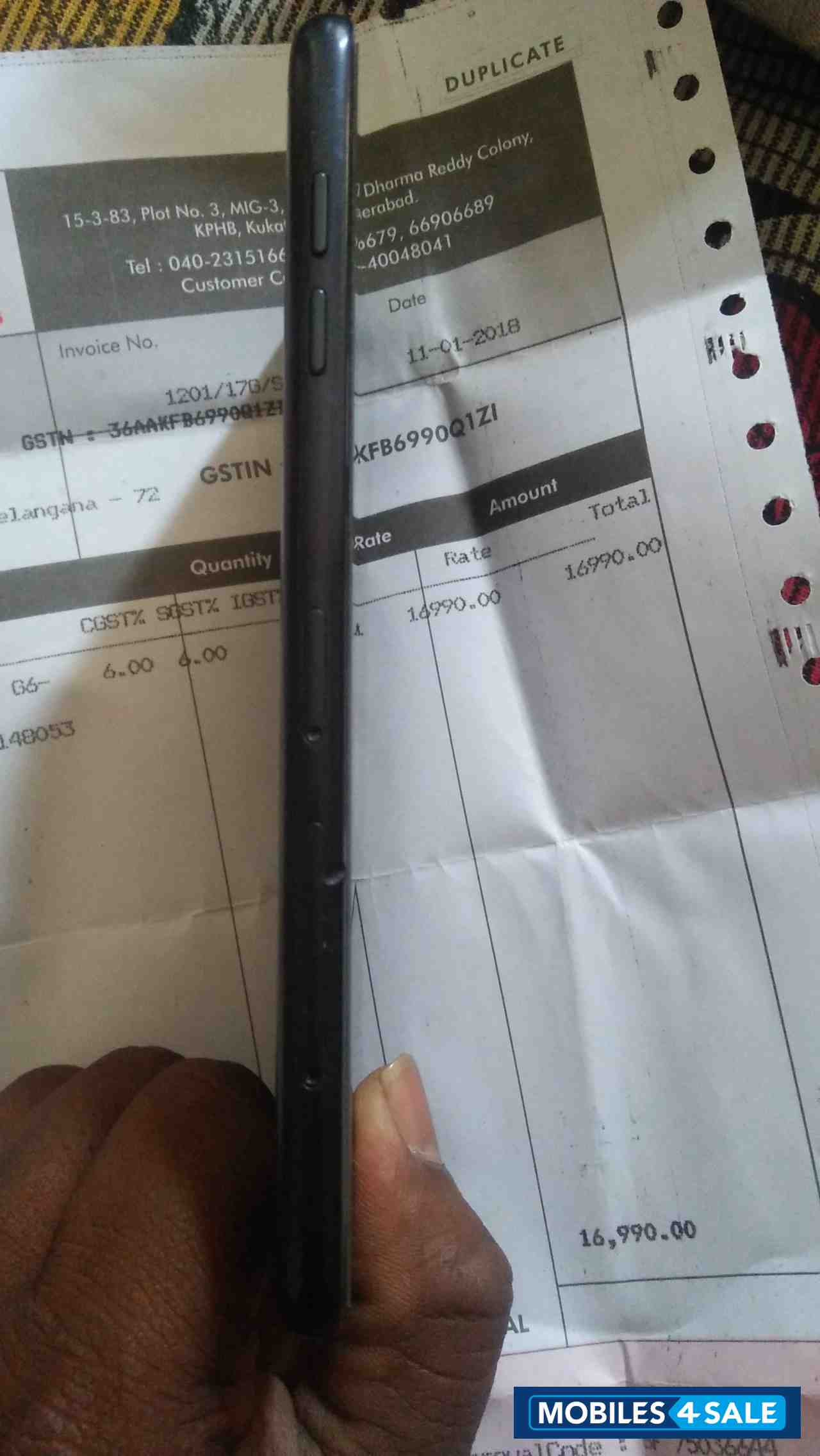 Black Samsung J7 max Black Samsung J7 max