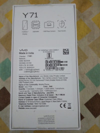 Vivo  Y71 3 GB 16 ROM