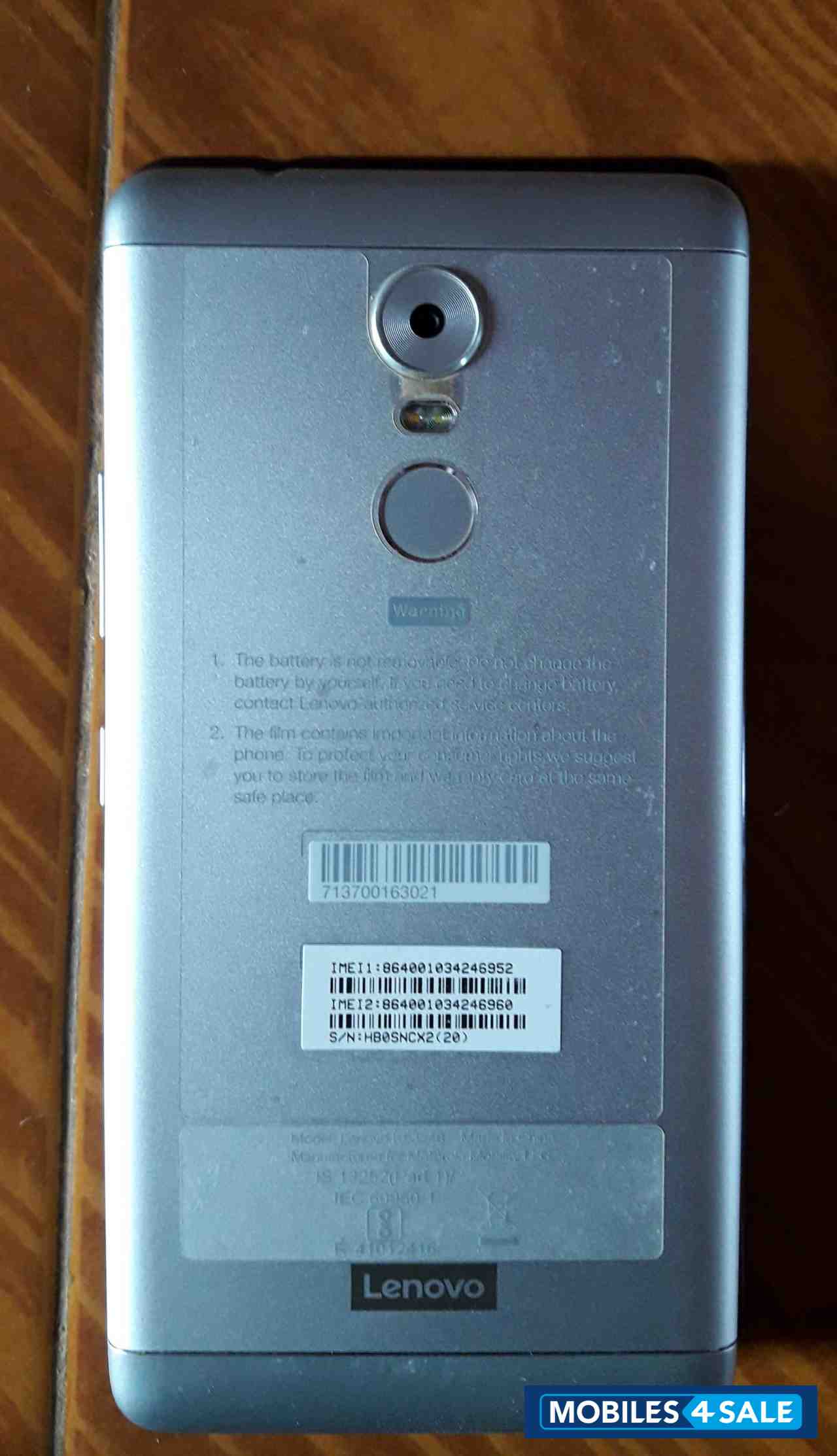 Lenovo K6 note