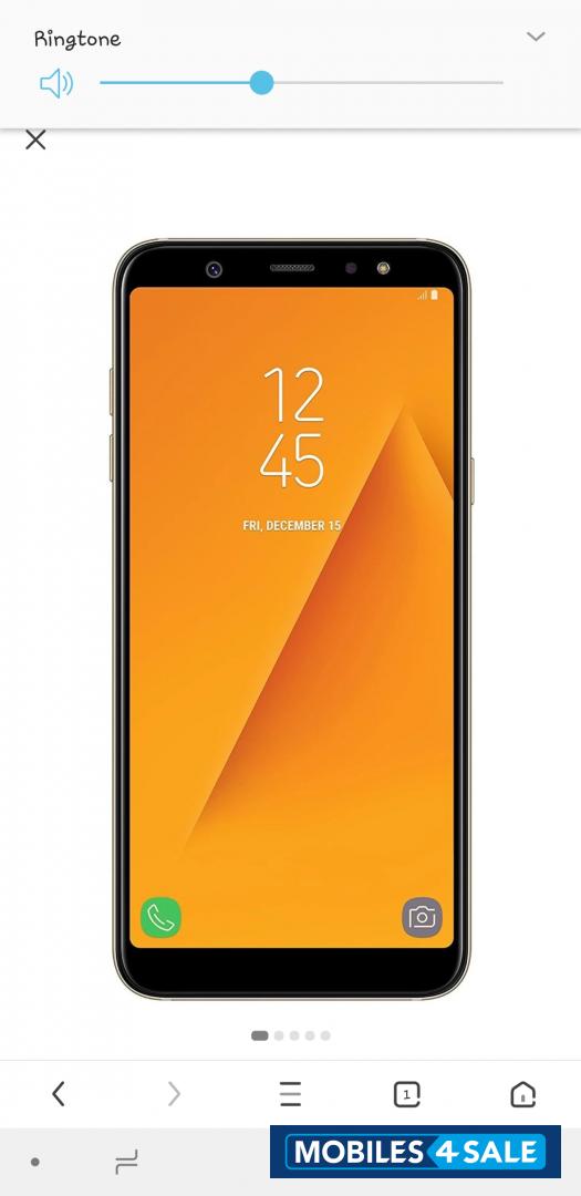 Gold Samsung A-series