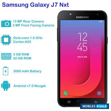 Samsung  Galaxy J7 nxt 32 gb