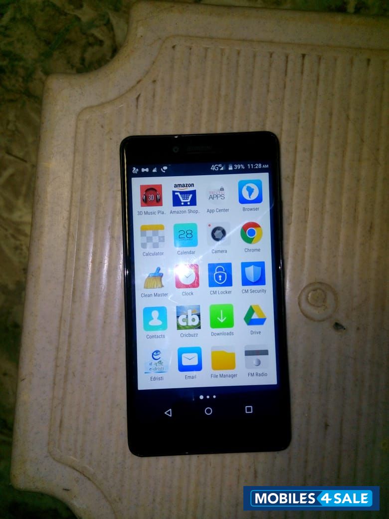 Black Micromax Canvas 6 Pro