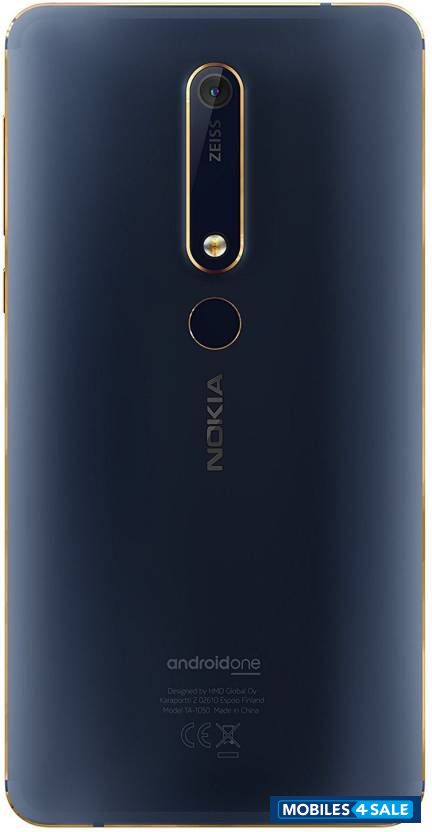 Blue Gold Nokia  6.1