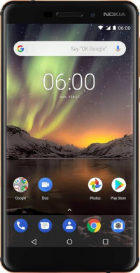 Blue Gold Nokia  6.1