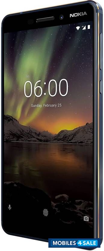 Blue Gold Nokia  6.1