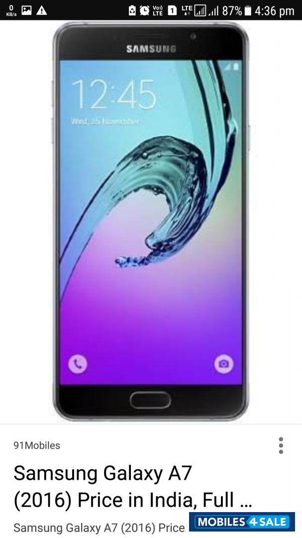 Samsung  A7 2016