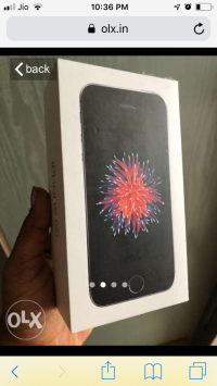 Space Grey Apple Iphone SE