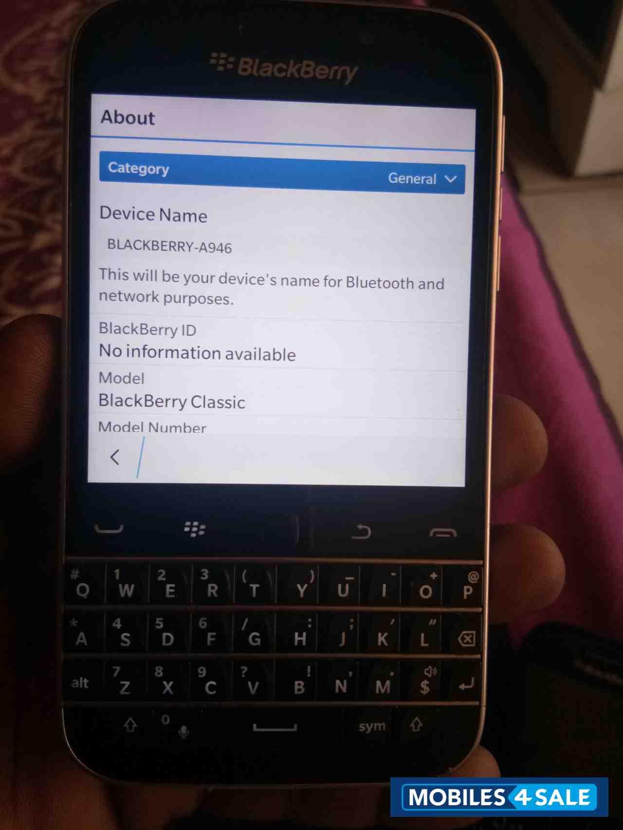 BlackBerry  Classic
