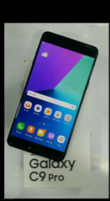 Black Samsung  Galaxy c9 pro