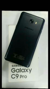 Black Samsung  Galaxy c9 pro