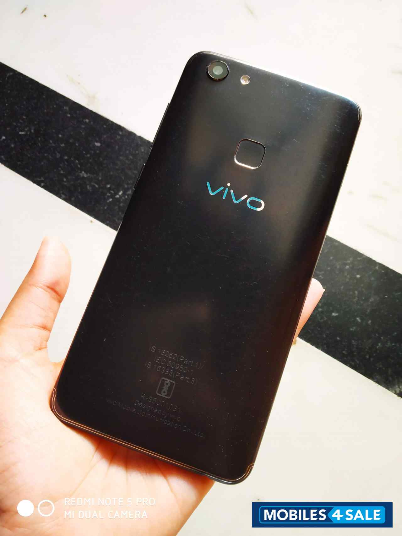Matte Black Vivo  vivo v7