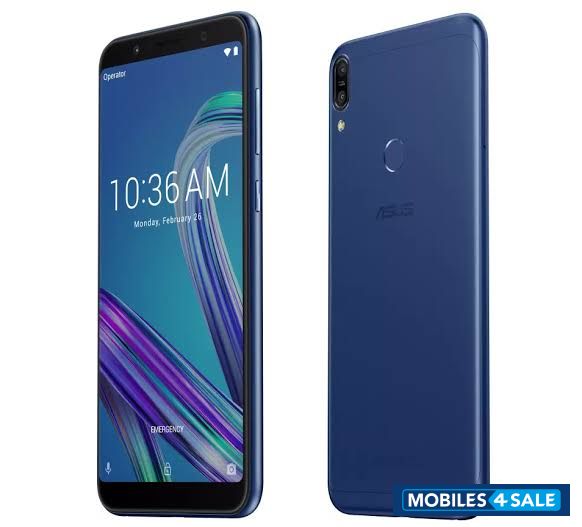 Blue Asus  Zenfone Max Pro M1
