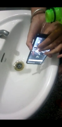 Black Samsung A-series A8 plus 2018