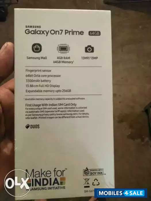 Samsung  Galaxy on7 prime