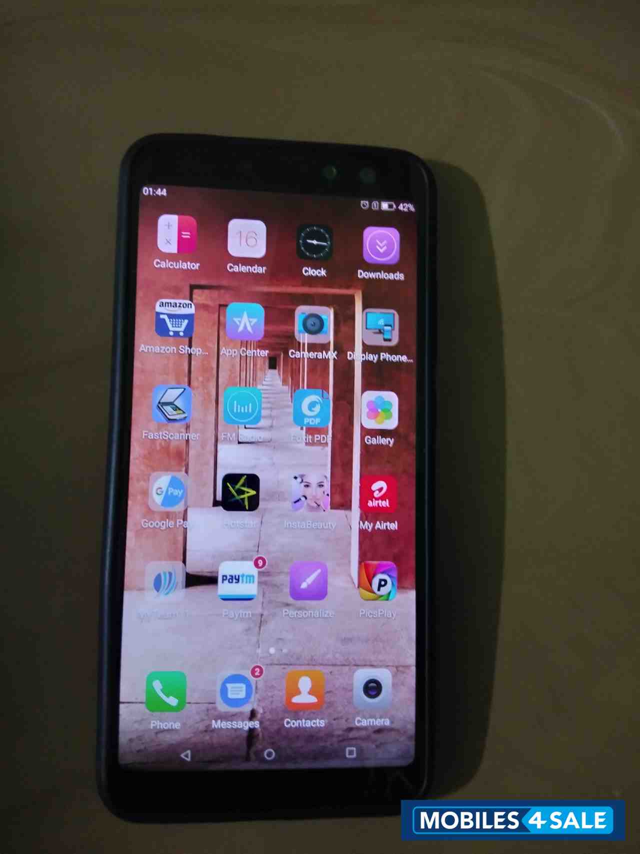 Black Micromax Canvas Infinity Pro