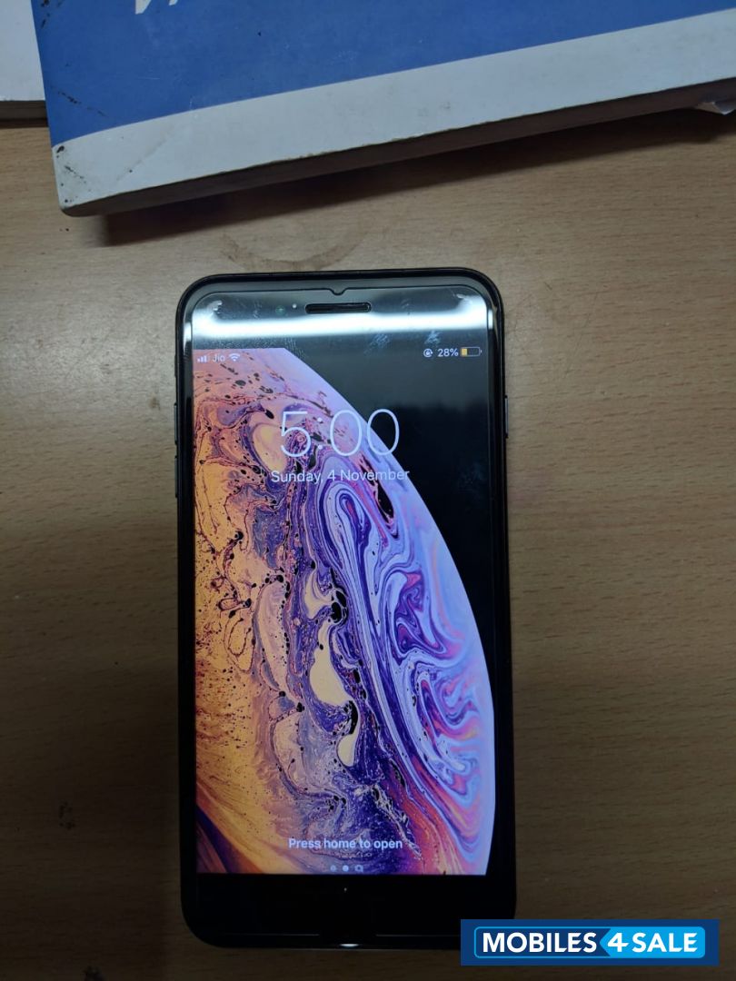 Matte Black Apple  Iphone 7 plus