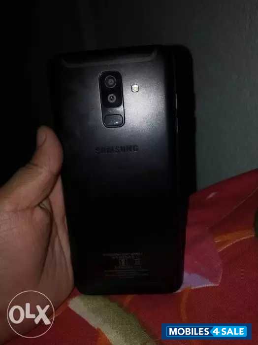 Black Samsung  Samsung a6 plus