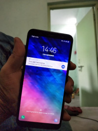 Black Samsung  Samsung a6 plus