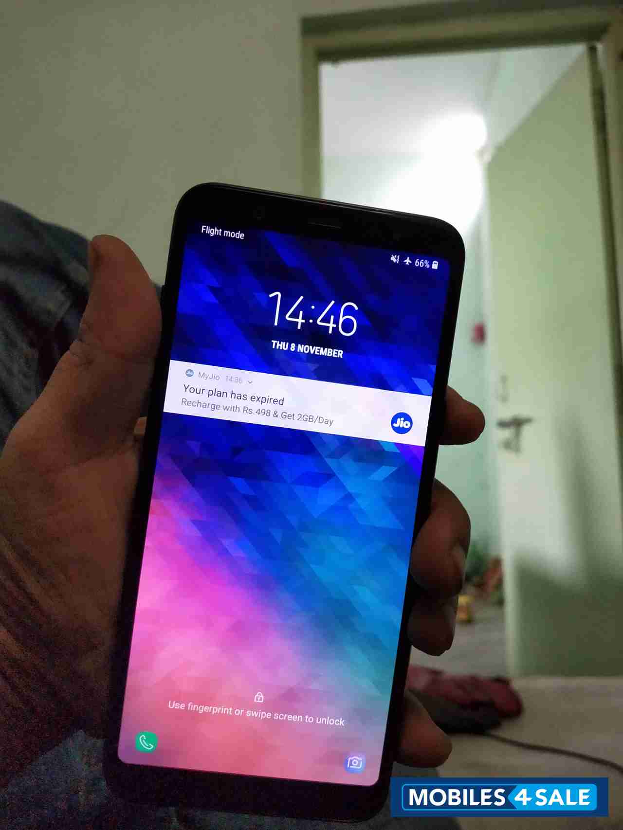 Black Samsung  Samsung a6 plus