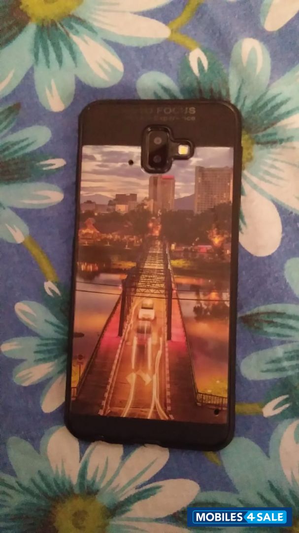 Blue Samsung  Galaxy j6plus