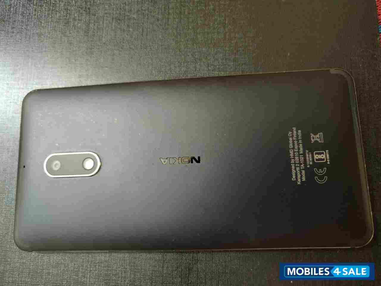 Matte Black Nokia 6